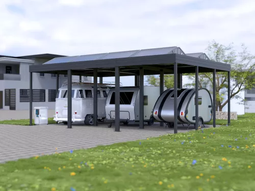 Caravan PV Carport
